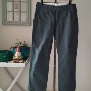 Express sz 32x30 gray pinstripe pants